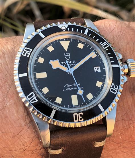 1990 tudor submariner|vintage tudor submariner snowflake.